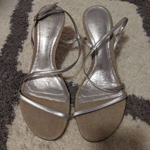 Lauren Ralph Lauren silver sandals
